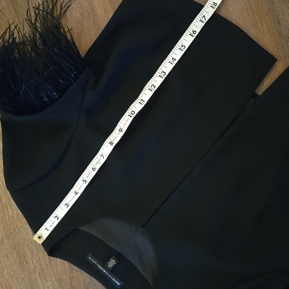 White House Black Market Chic Feathered Bolero - Picture 7 of 8